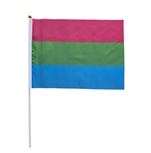 Polysexual 20 x 27 cm hand Flag